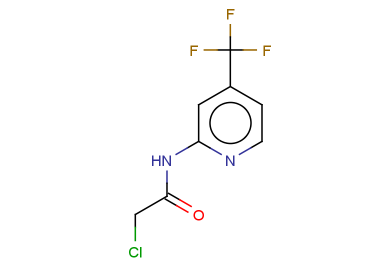2-chloro-N-[4-(trifluoromethyl)pyridin-2-yl]acetamide