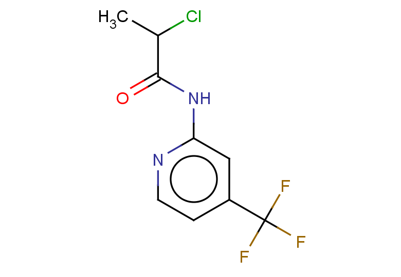 2-chloro-N-[4-(trifluoromethyl)pyridin-2-yl]propanamide