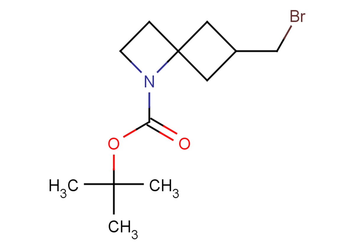 tert-butyl 6-(bromomethyl)-1-azaspiro[3.3]heptane-1-carboxylate