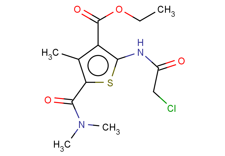 ethyl 2-(2-chloroacetamido)-5-(dimethylcarbamoyl)-4-methylthiophene-3-carboxylate