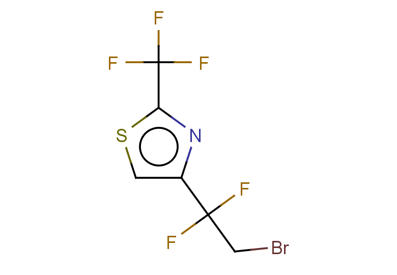 4-(2-bromo-1,1-difluoroethyl)-2-(trifluoromethyl)-1,3-thiazole