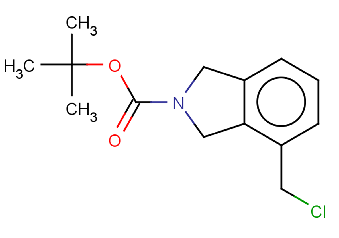 tert-butyl 4-(chloromethyl)-2,3-dihydro-1H-isoindole-2-carboxylate