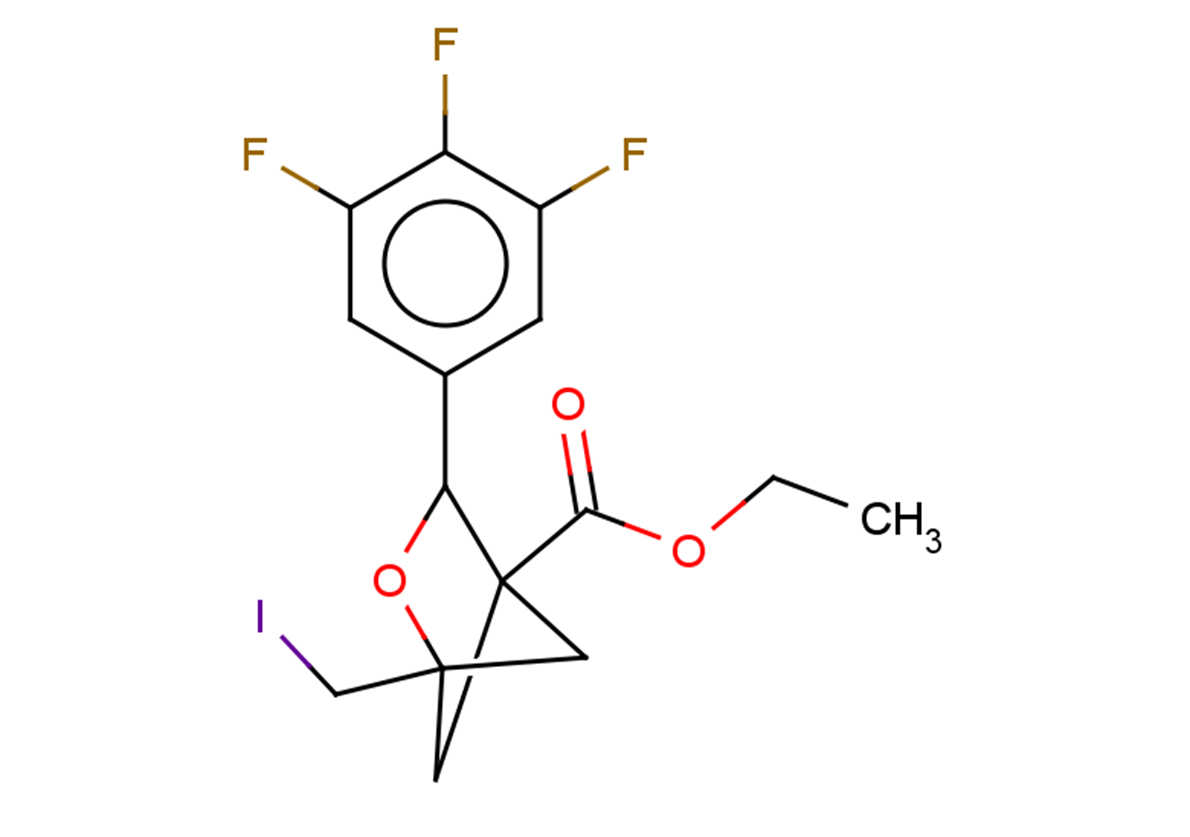 ethyl 1-(iodomethyl)-3-(3,4,5-trifluorophenyl)-2-oxabicyclo[2.1.1]hexane-4-carboxylate