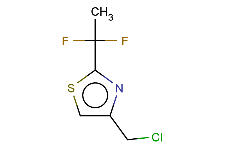 4-(chloromethyl)-2-(1,1-difluoroethyl)-1,3-thiazole