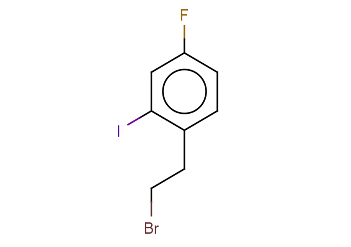 1-(2-bromoethyl)-4-fluoro-2-iodobenzene