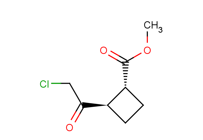methyl (1R,2R)-2-(2-chloroacetyl)cyclobutane-1-carboxylate