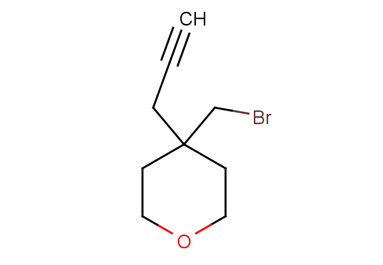 4-(bromomethyl)-4-(prop-2-yn-1-yl)oxane