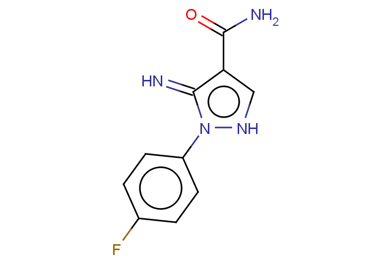 2-(4-fluorophenyl)-3-imino-2,3-dihydro-1H-pyrazole-4-carboxamide