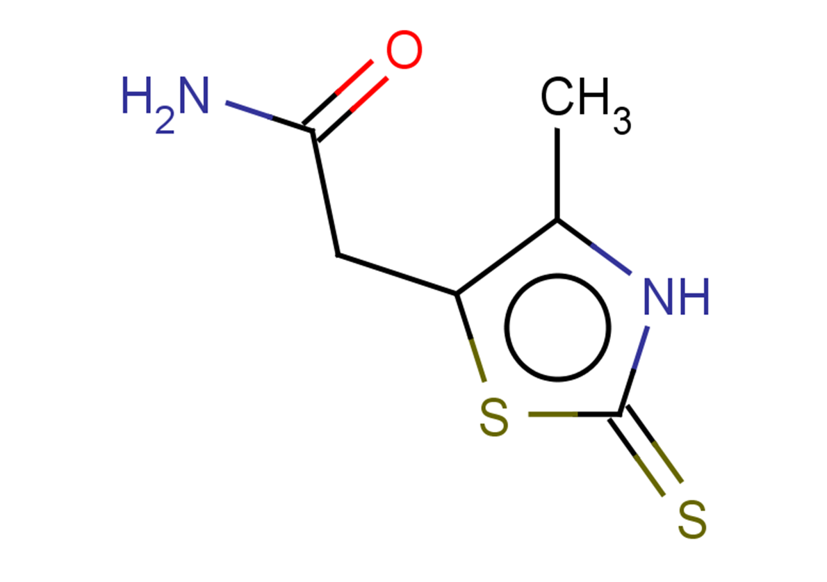 2-(4-methyl-2-sulfanylidene-2,3-dihydro-1,3-thiazol-5-yl)acetamide