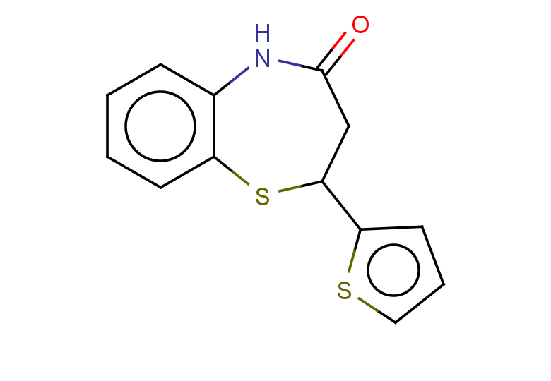 2-(thiophen-2-yl)-2,3,4,5-tetrahydro-1,5-benzothiazepin-4-one