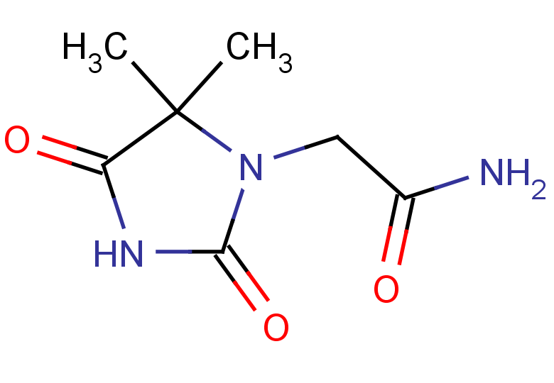 2-(5,5-dimethyl-2,4-dioxoimidazolidin-1-yl)acetamide