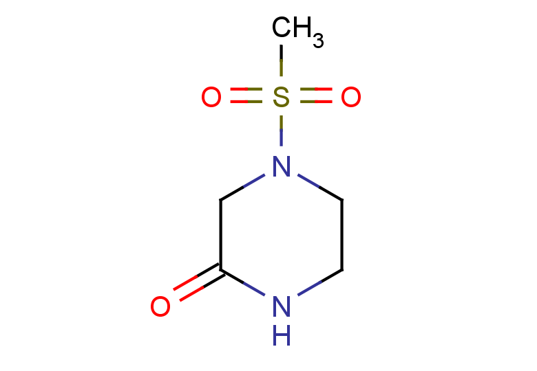 4-methanesulfonylpiperazin-2-one