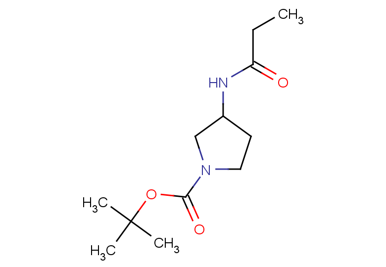 tert-butyl 3-propanamidopyrrolidine-1-carboxylate