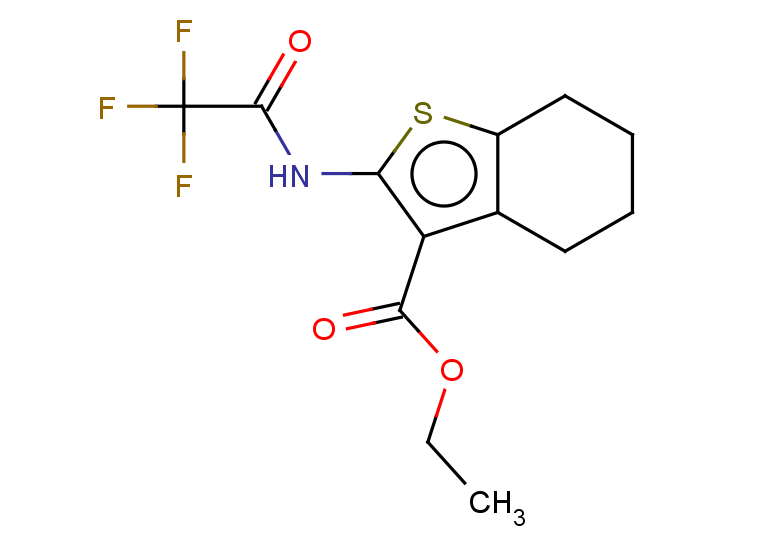 ethyl 2-(trifluoroacetamido)-4,5,6,7-tetrahydro-1-benzothiophene-3-carboxylate