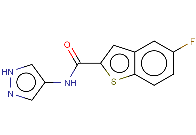 5-fluoro-N-(1H-pyrazol-4-yl)-1-benzothiophene-2-carboxamide