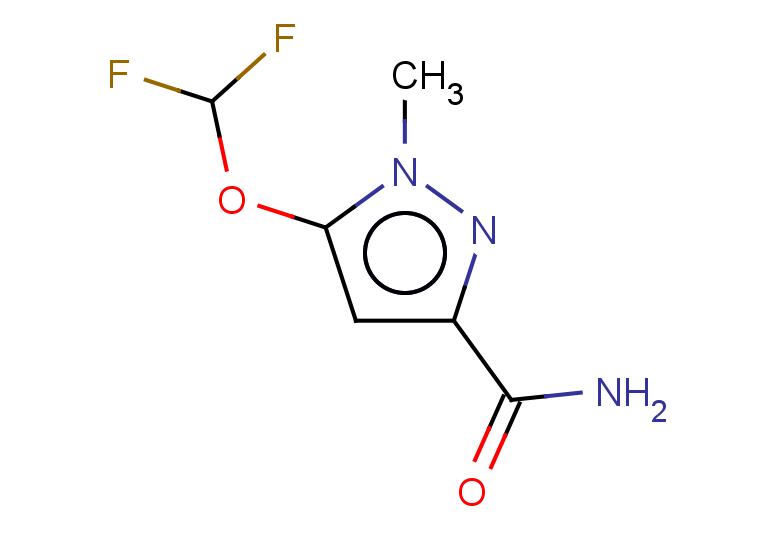 5-(difluoromethoxy)-1-methyl-1H-pyrazole-3-carboxamide