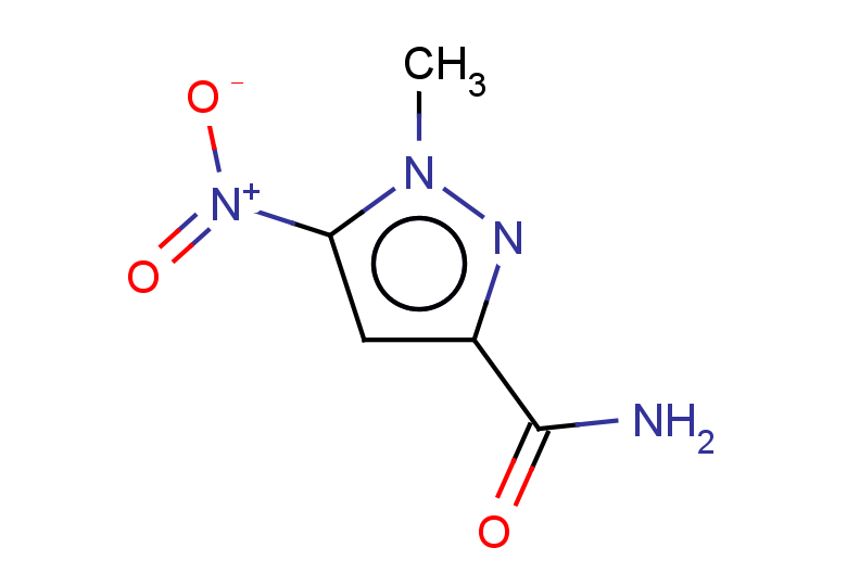 1-methyl-5-nitro-1H-pyrazole-3-carboxamide