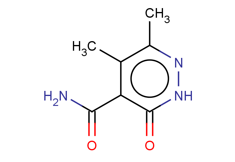 5,6-dimethyl-3-oxo-2,3-dihydropyridazine-4-carboxamide