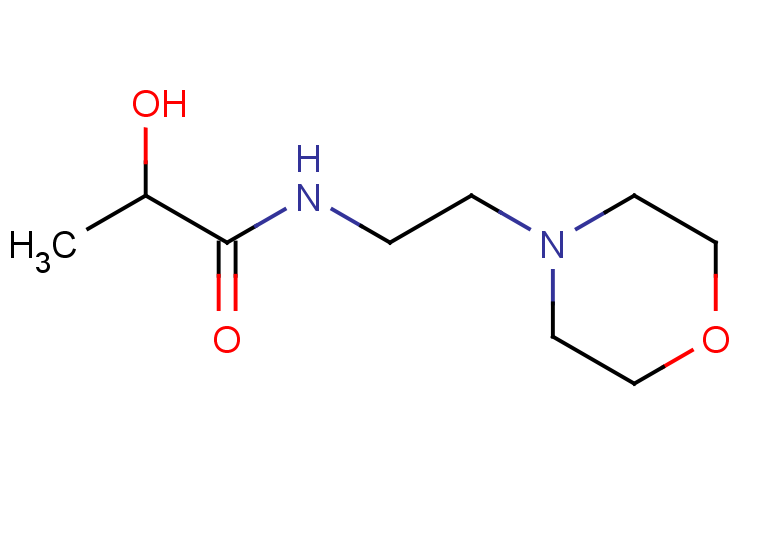 2-hydroxy-N-[2-(morpholin-4-yl)ethyl]propanamide