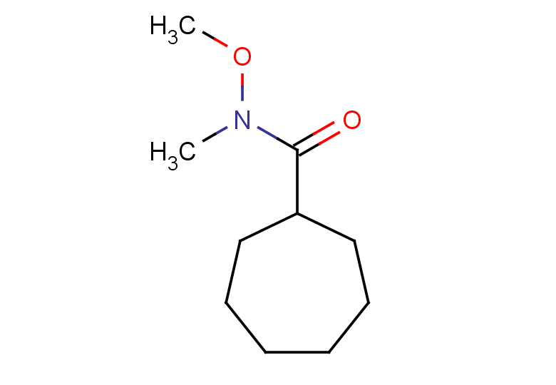 N-methoxy-N-methylcycloheptanecarboxamide