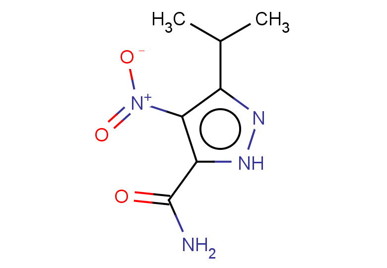 4-nitro-3-(propan-2-yl)-1H-pyrazole-5-carboxamide