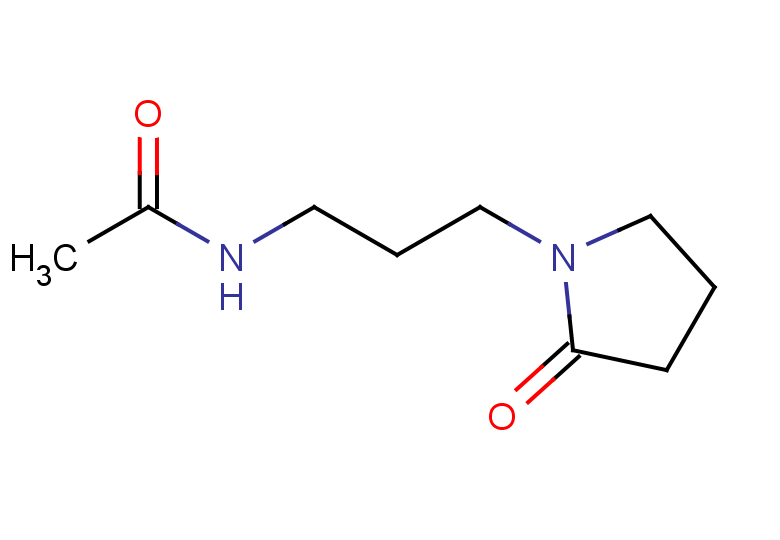 N-[3-(2-oxopyrrolidin-1-yl)propyl]acetamide