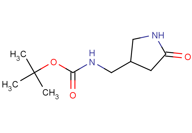 tert-butyl N-[(5-oxopyrrolidin-3-yl)methyl]carbamate