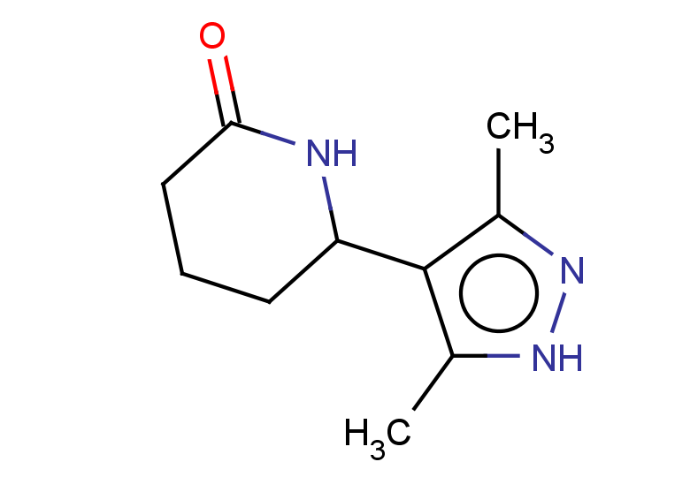 6-(3,5-dimethyl-1H-pyrazol-4-yl)piperidin-2-one