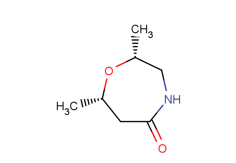 rac-(2R,7S)-2,7-dimethyl-1,4-oxazepan-5-one, cis
