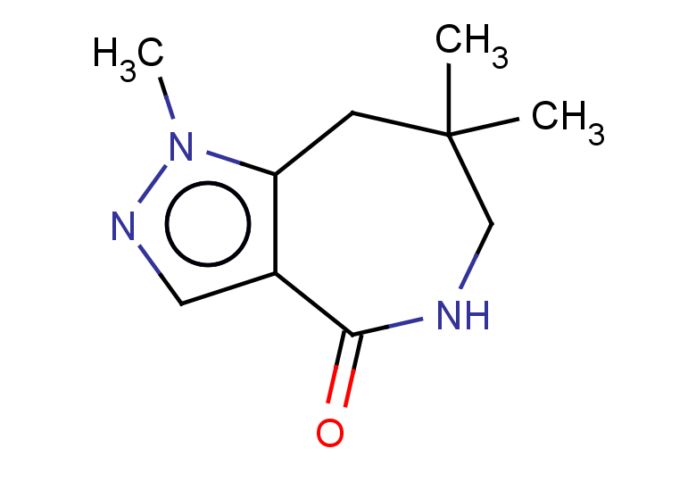 1,7,7-trimethyl-1H,4H,5H,6H,7H,8H-pyrazolo[4,3-c]azepin-4-one
