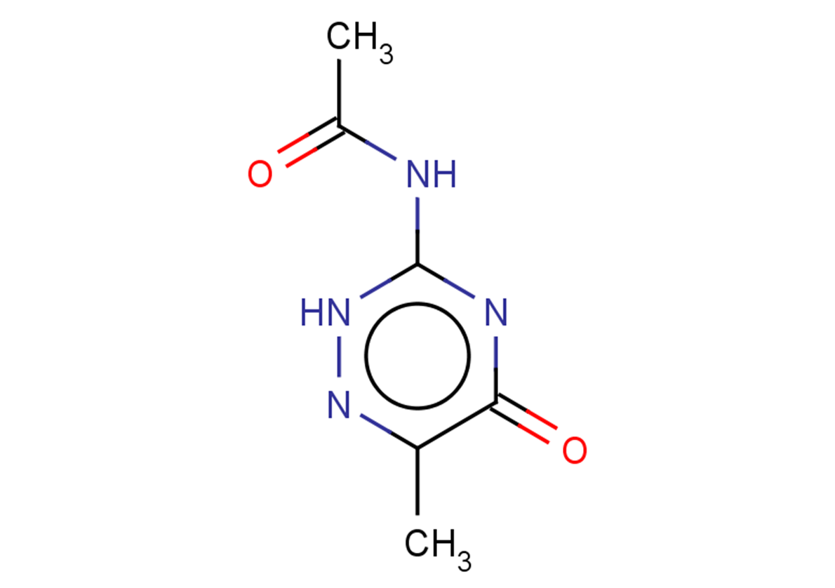 N-(6-methyl-5-oxo-2,5-dihydro-1,2,4-triazin-3-yl)acetamide