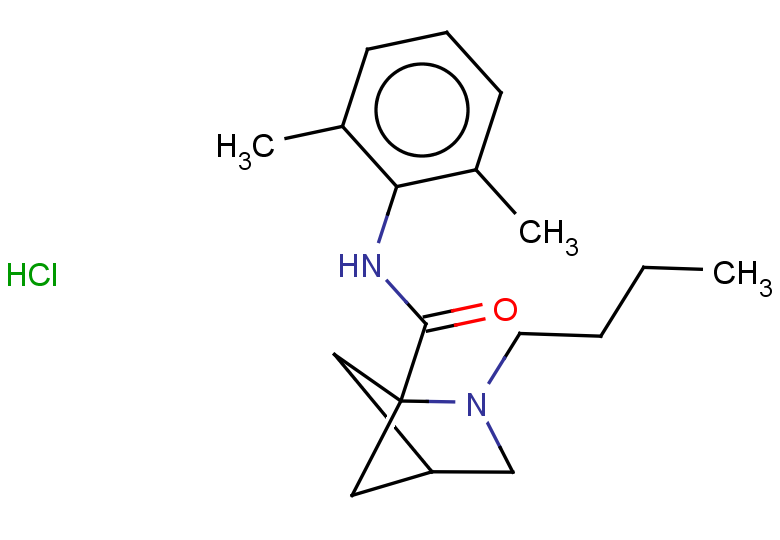 2-butyl-N-(2,6-dimethylphenyl)-2-azabicyclo[2.1.1]hexane-1-carboxamide hydrochloride