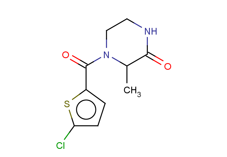 4-(5-chlorothiophene-2-carbonyl)-3-methylpiperazin-2-one