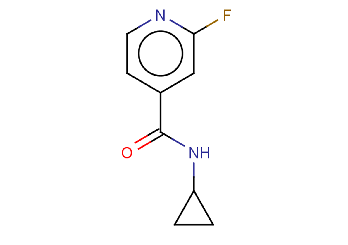 N-cyclopropyl-2-fluoropyridine-4-carboxamide