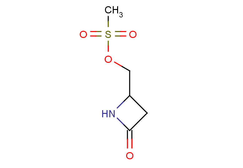 (4-oxoazetidin-2-yl)methyl methanesulfonate