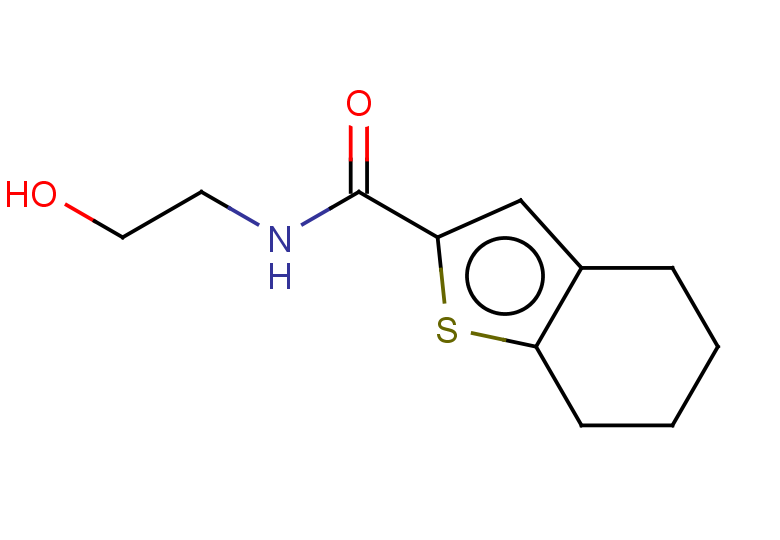 N-(2-hydroxyethyl)-4,5,6,7-tetrahydro-1-benzothiophene-2-carboxamide