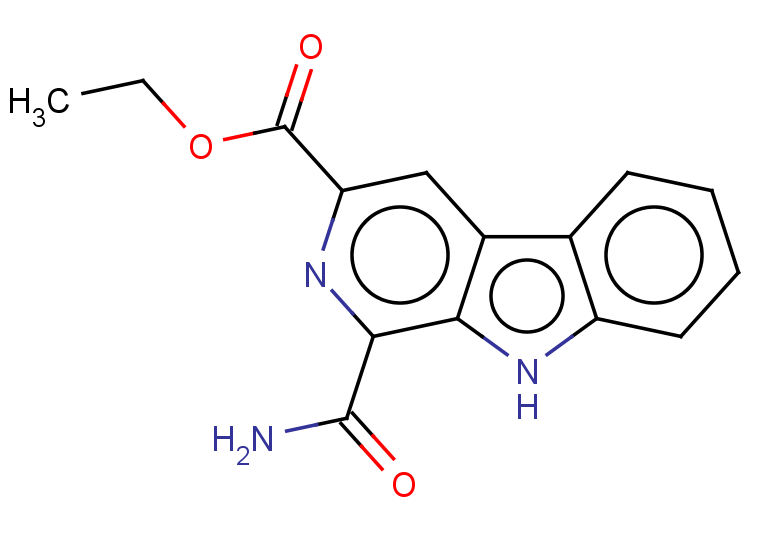 ethyl 1-carbamoyl-9H-pyrido[3,4-b]indole-3-carboxylate