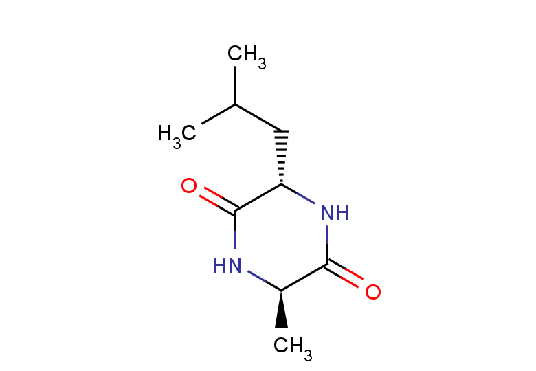 (3R,6S)-3-methyl-6-(2-methylpropyl)piperazine-2,5-dione