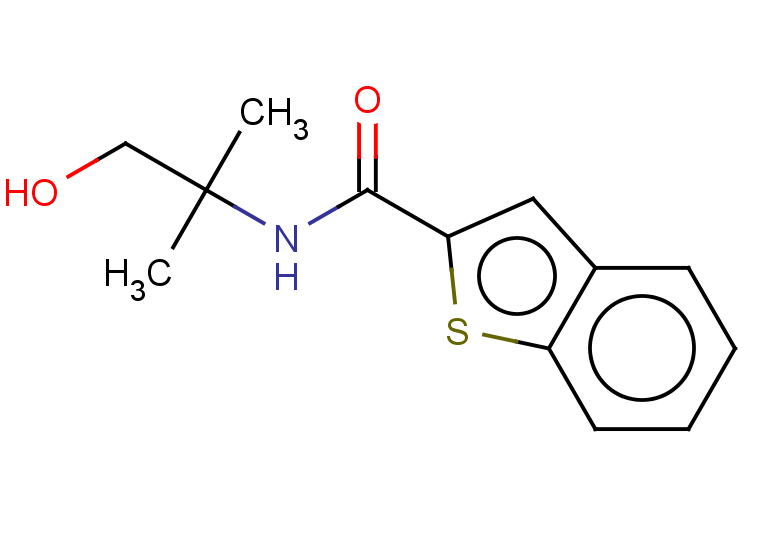 N-(1-HYDROXY-2-METHYLPROPAN-2-YL)-1-BENZOTHIOPHENE-2-CARBOXAMIDE