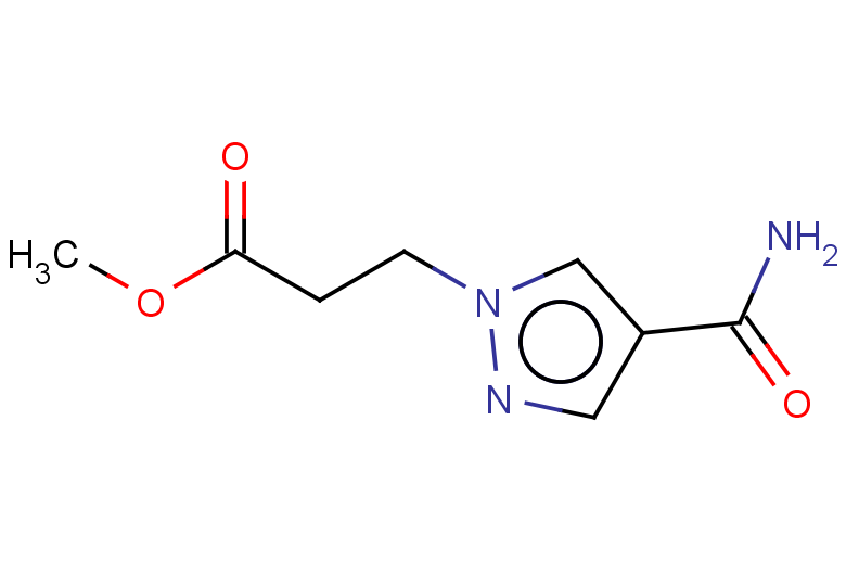 METHYL 3-[4-(AMINOCARBONYL)-1H-PYRAZOL-1-YL]PROPANOATE