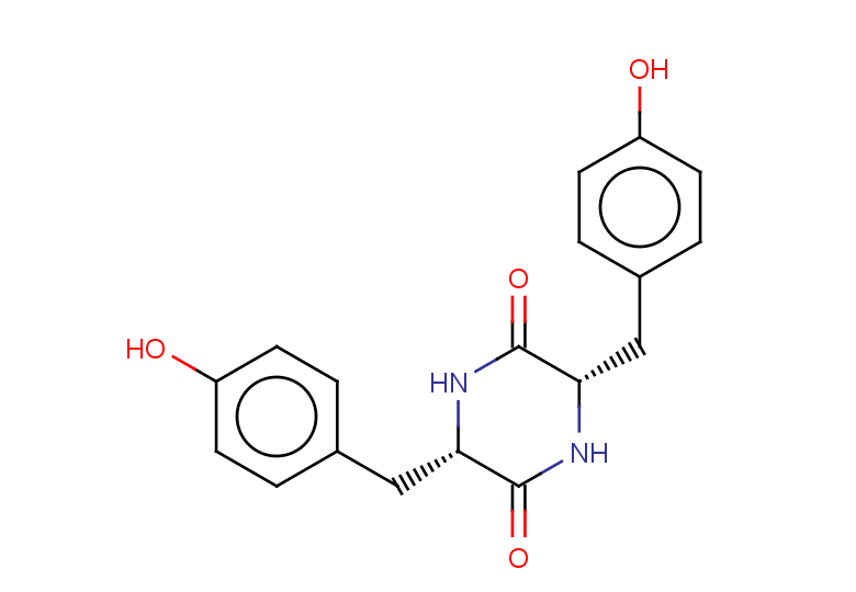 (3S,6S)-3,6-bis[(4-hydroxyphenyl)methyl]piperazine-2,5-dione