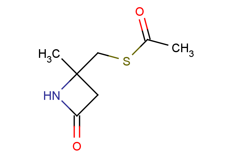 4-[(acetylsulfanyl)methyl]-4-methylazetidin-2-one