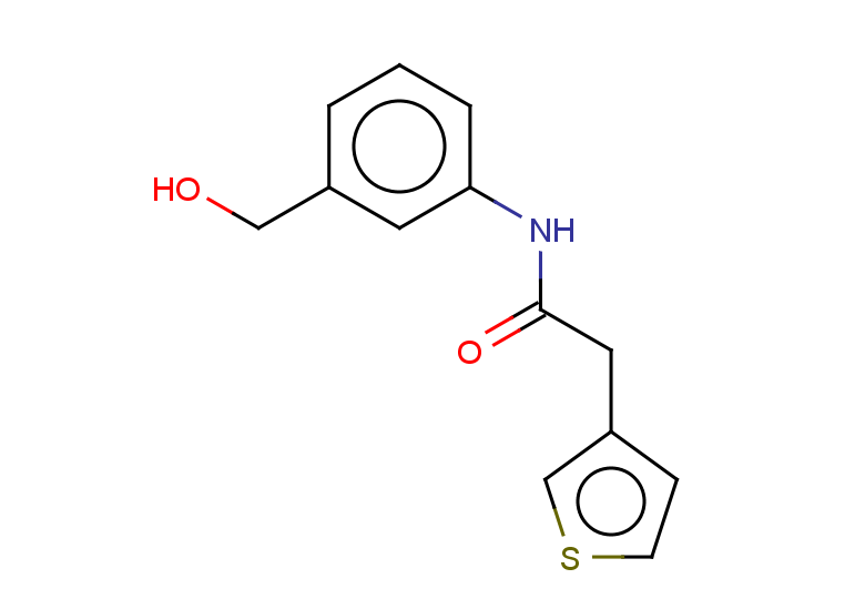 N-[3-(hydroxymethyl)phenyl]-2-(thiophen-3-yl)acetamide
