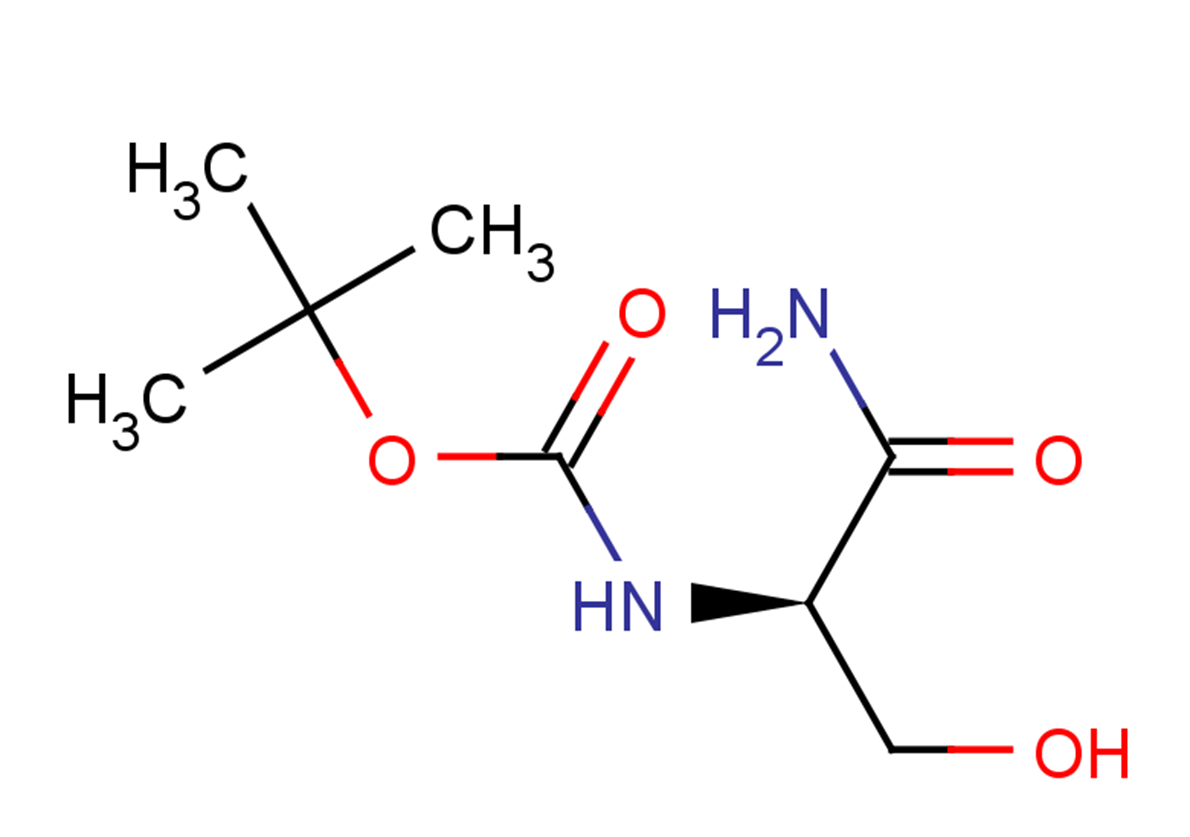 tert-butyl N-[(1R)-1-carbamoyl-2-hydroxyethyl]carbamate