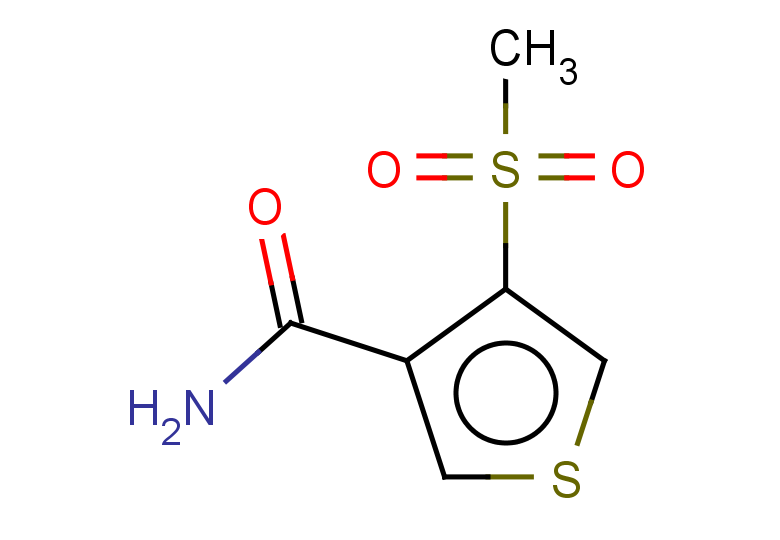 4-methanesulfonylthiophene-3-carboxamide