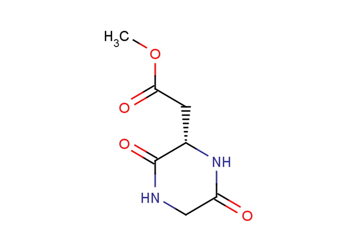 methyl 2-[(2S)-3,6-dioxopiperazin-2-yl]acetate