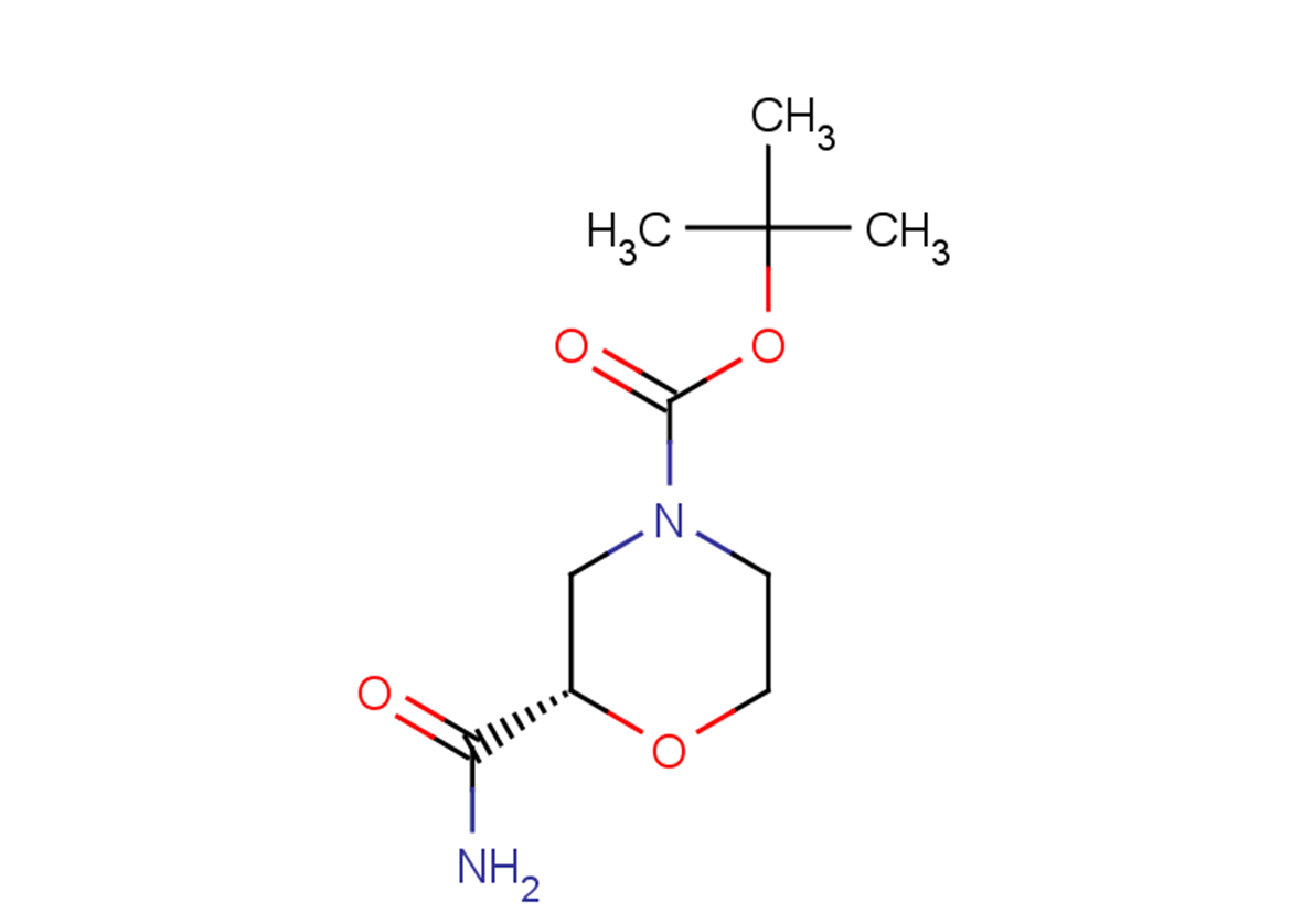 tert-butyl (2S)-2-carbamoylmorpholine-4-carboxylate