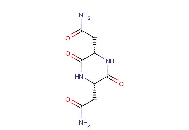 2-[(2S,5S)-5-(carbamoylmethyl)-3,6-dioxopiperazin-2-yl]acetamide