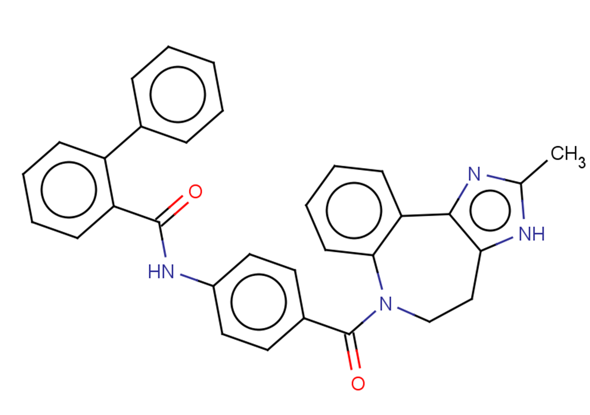N-[4-({4-methyl-3,5,9-triazatricyclo[8.4.0.0^{2,6}]tetradeca-1(14),2(6),3,10,12-pentaen-9-yl}carbonyl)phenyl]-2-phenylbenzamide