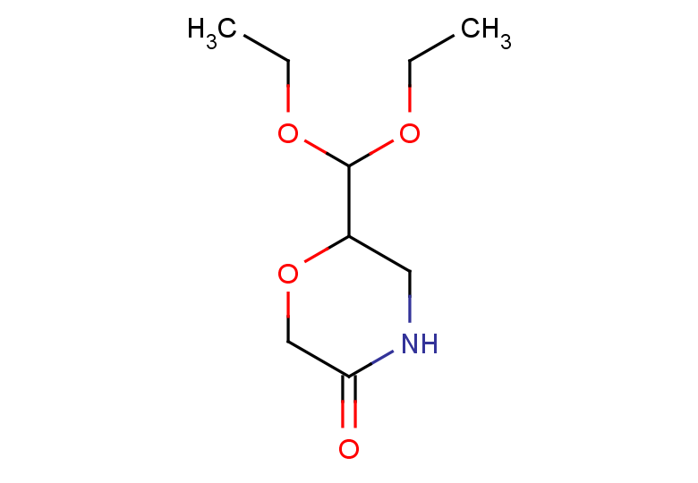6-(diethoxymethyl)morpholin-3-one